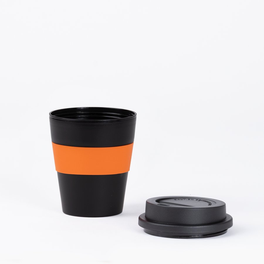 Mug Express Cup "BLACK" 356cc con banda silicona — foto 5