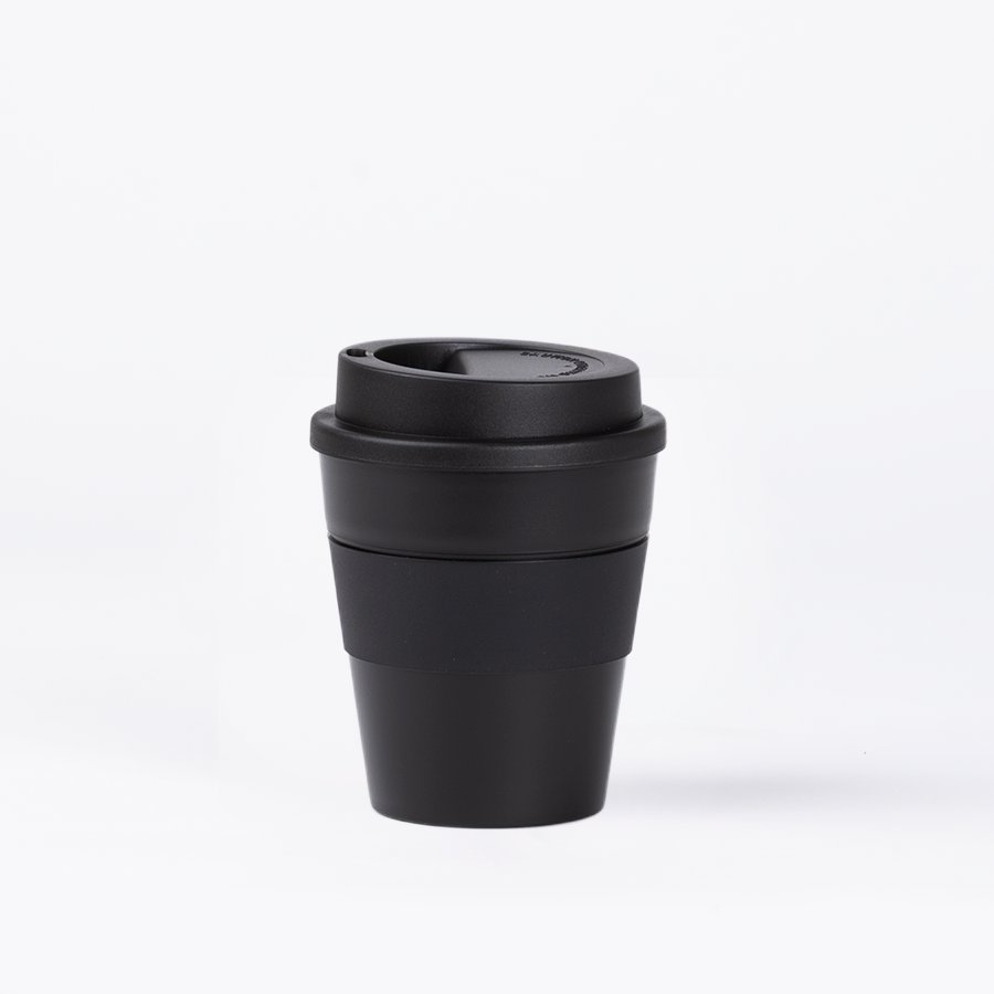 Mug Express Cup "BLACK" 356cc con banda silicona — foto 6