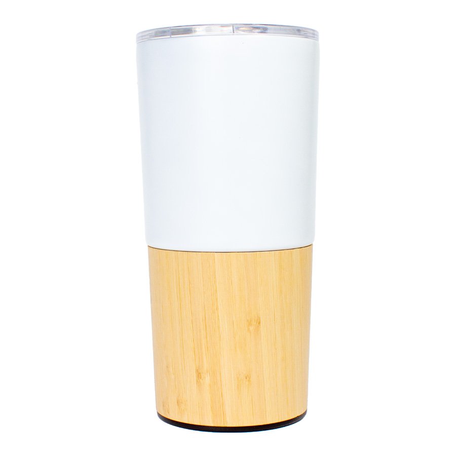Mug metálico/bamboo "AURUS" 500cc — foto 2