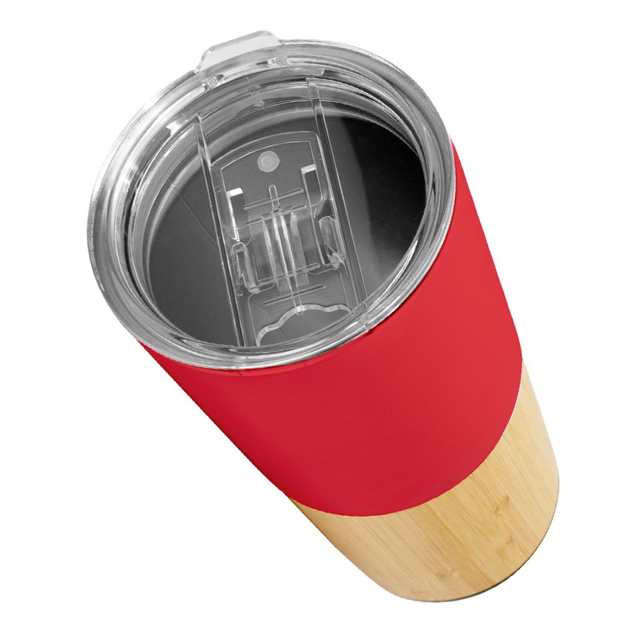 Mug metálico/bamboo "AURUS" 500cc — foto 12