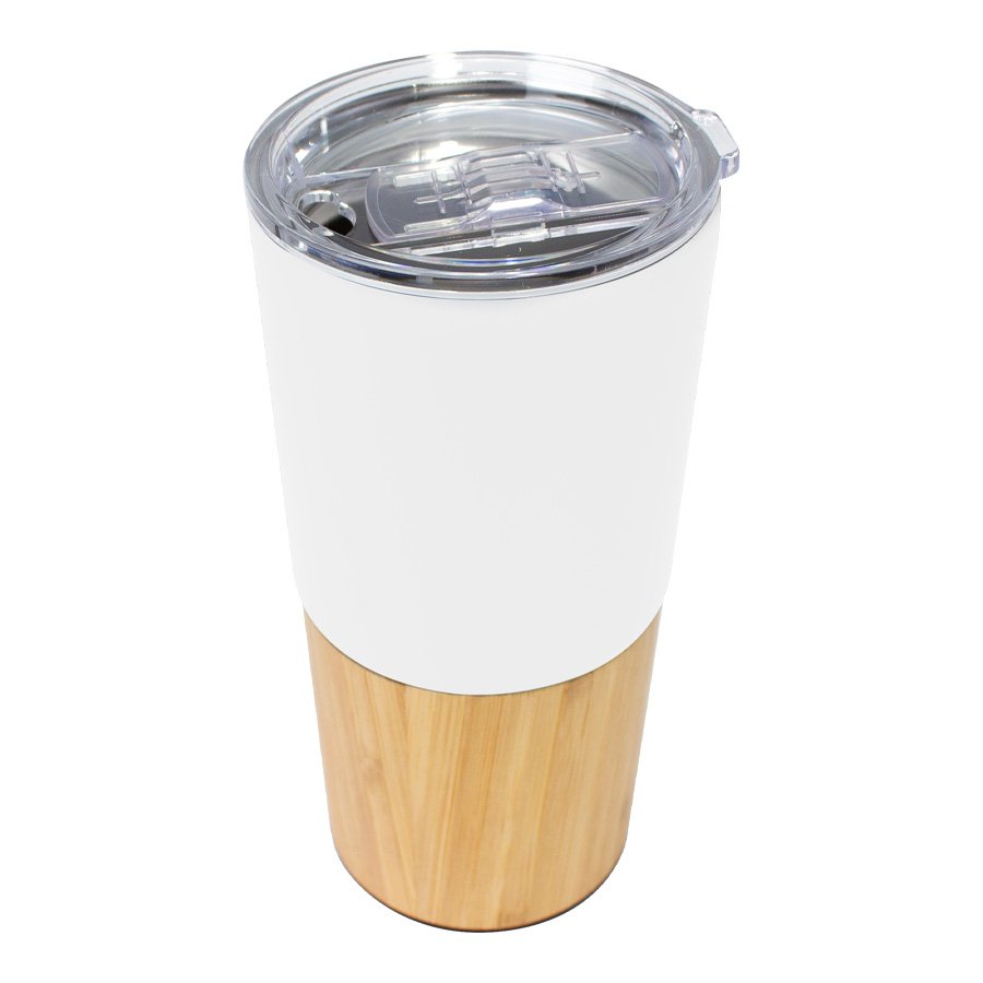 Mug metálico/bamboo "AURUS" 500cc — foto 3