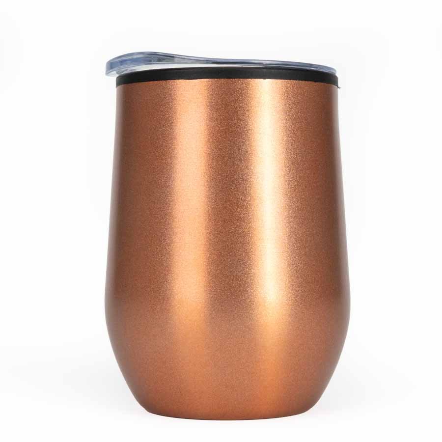 Mug metálico encobrizado 350cc — foto 4