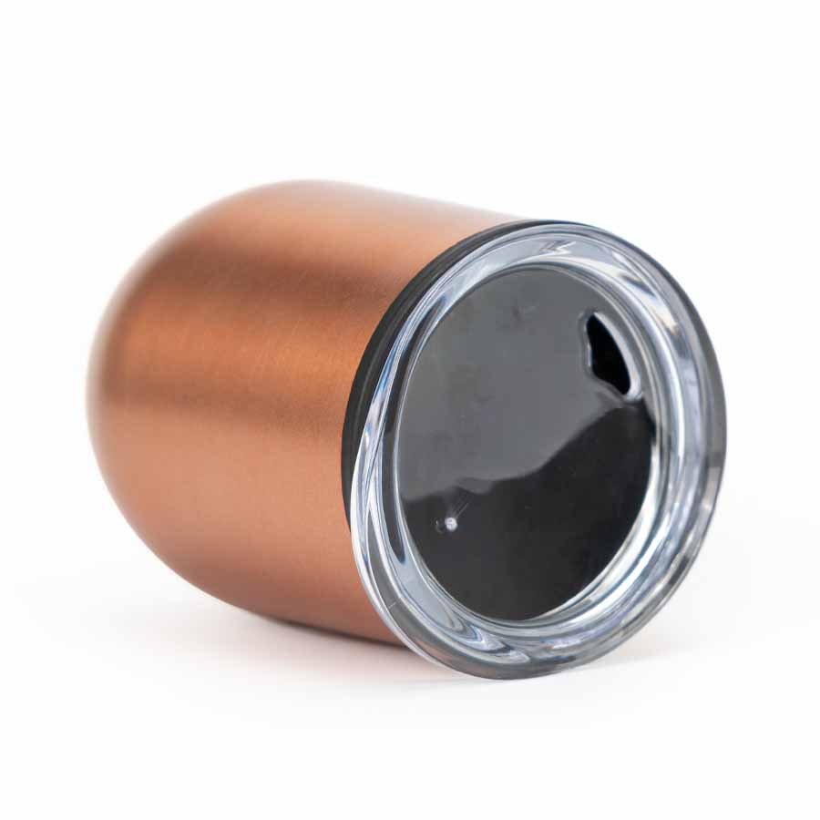 Mug metálico encobrizado 350cc — foto 6