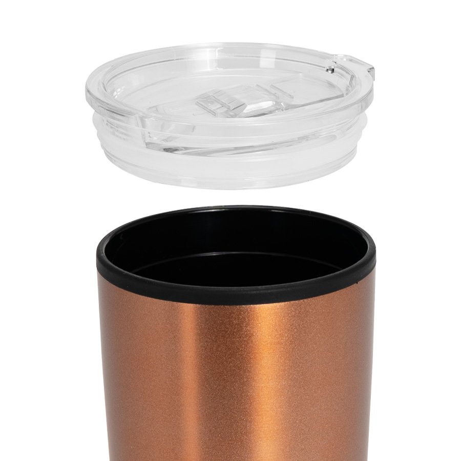 Mug metálico encobrizado 600cc — foto 5