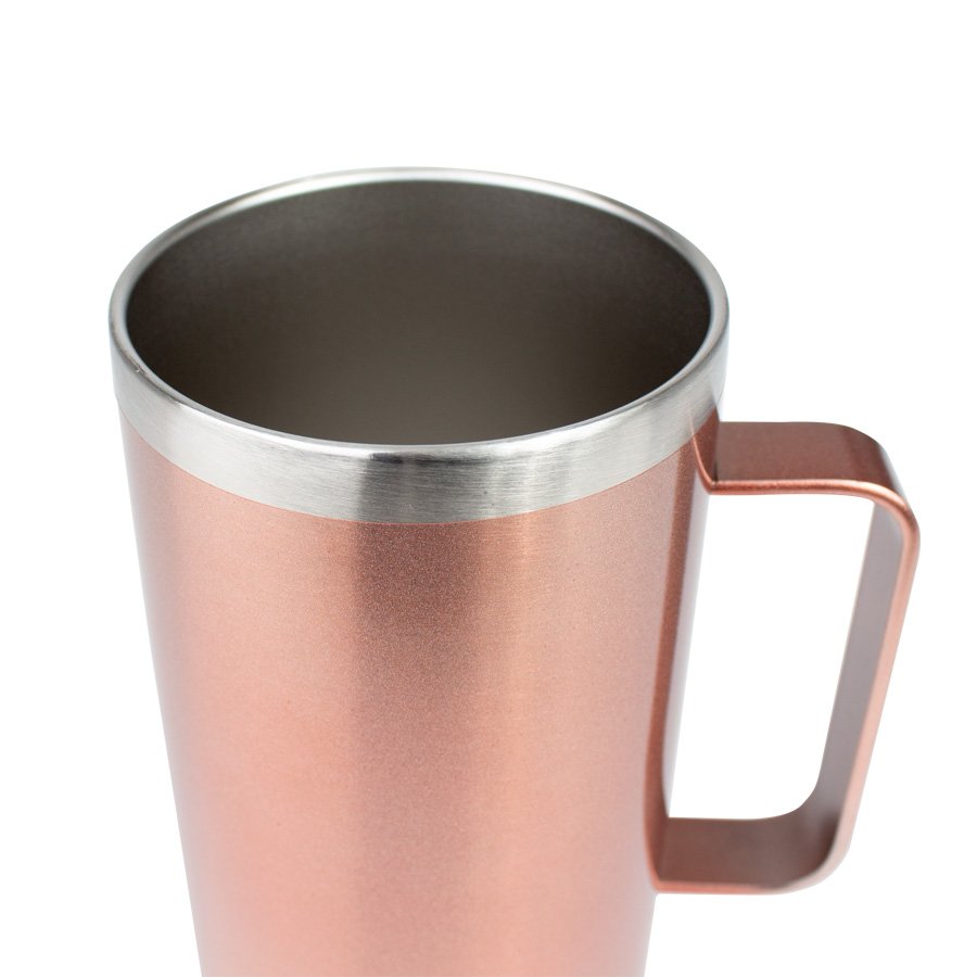 Mug metálico Encobrizado 700cc — foto 4