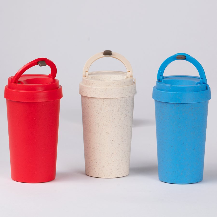 Mug térmico Eco Cup "COLOR WHEAT" 360cc — foto 2