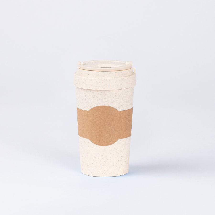 Mug térmico Eco Cup "COLOR WHEAT" 360cc — foto 14