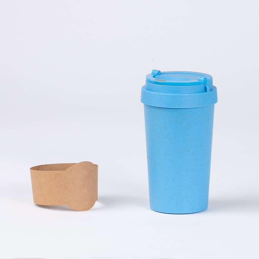 Mug térmico Eco Cup "COLOR WHEAT" 360cc — foto 5