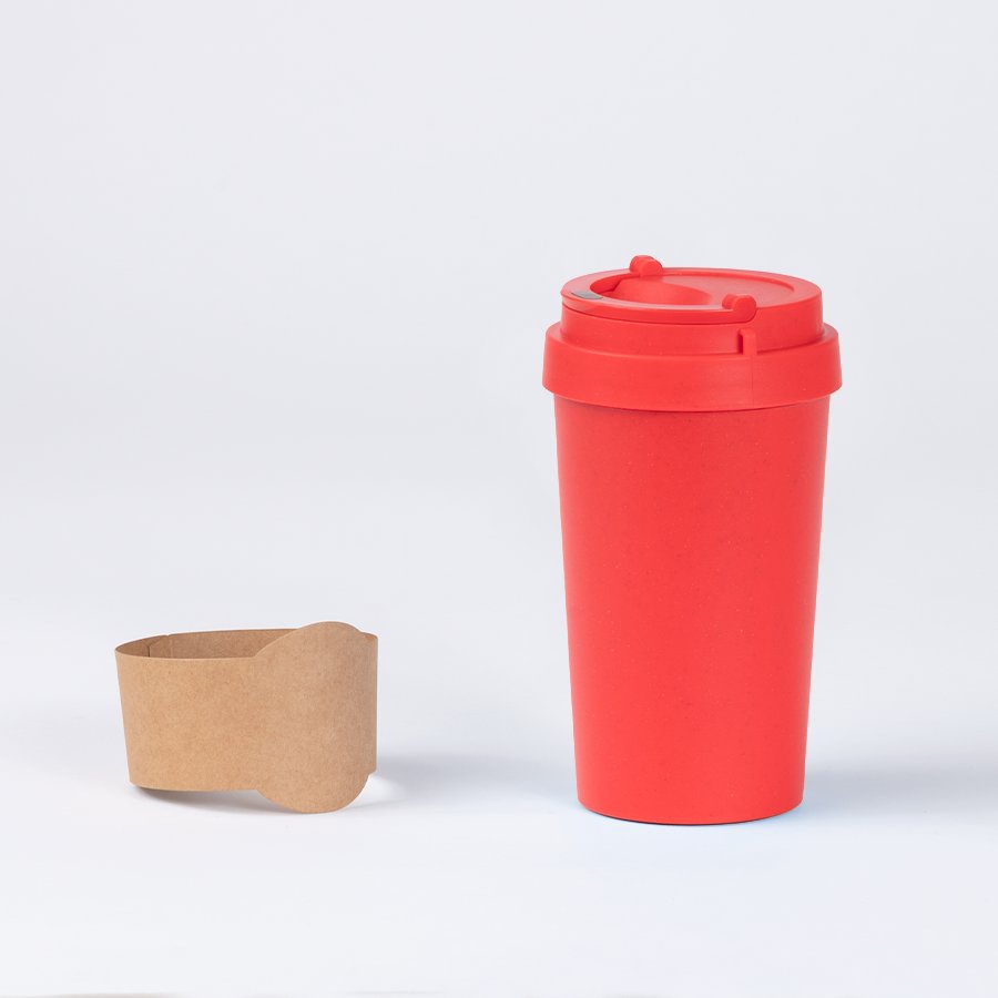 Mug térmico Eco Cup "COLOR WHEAT" 360cc — foto 10