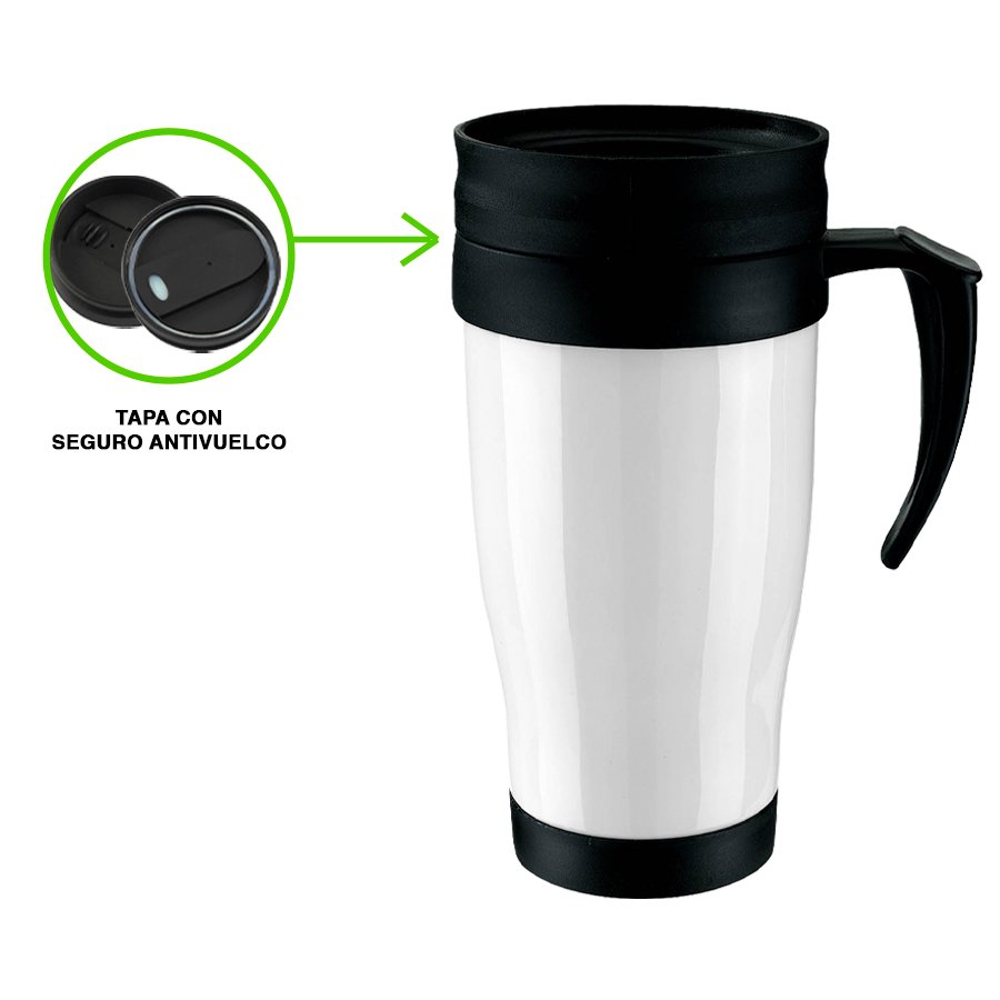Mug Térmico Plástico 400cc — foto 3