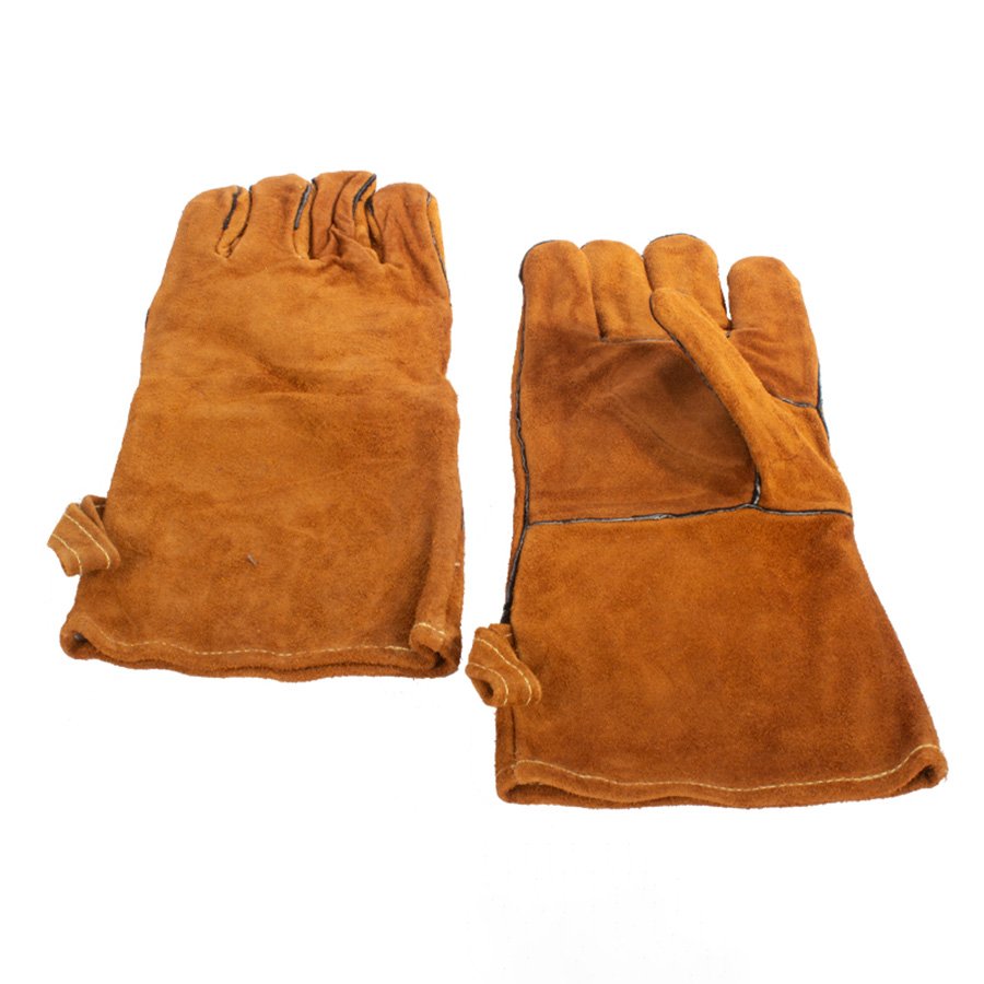 Par de Guantes de Cuero Gamuza — foto 2