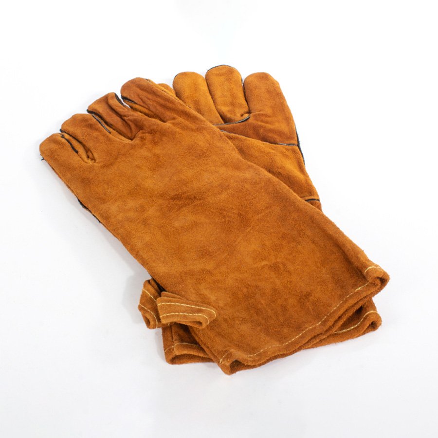 Par de Guantes de Cuero Gamuza — foto 5