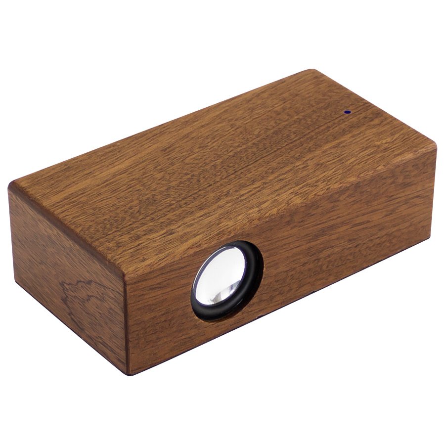 Parlante Grande Inducción Madera Nogal — foto 3
