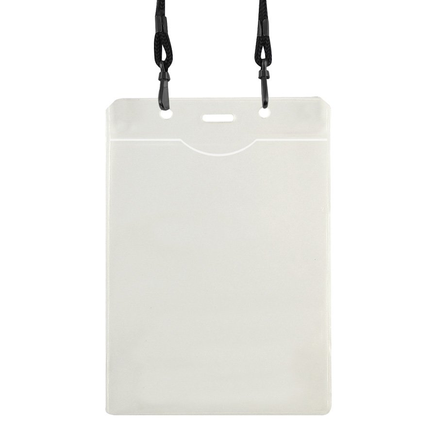 Porta-Credencial con Colgador Negro — foto 2
