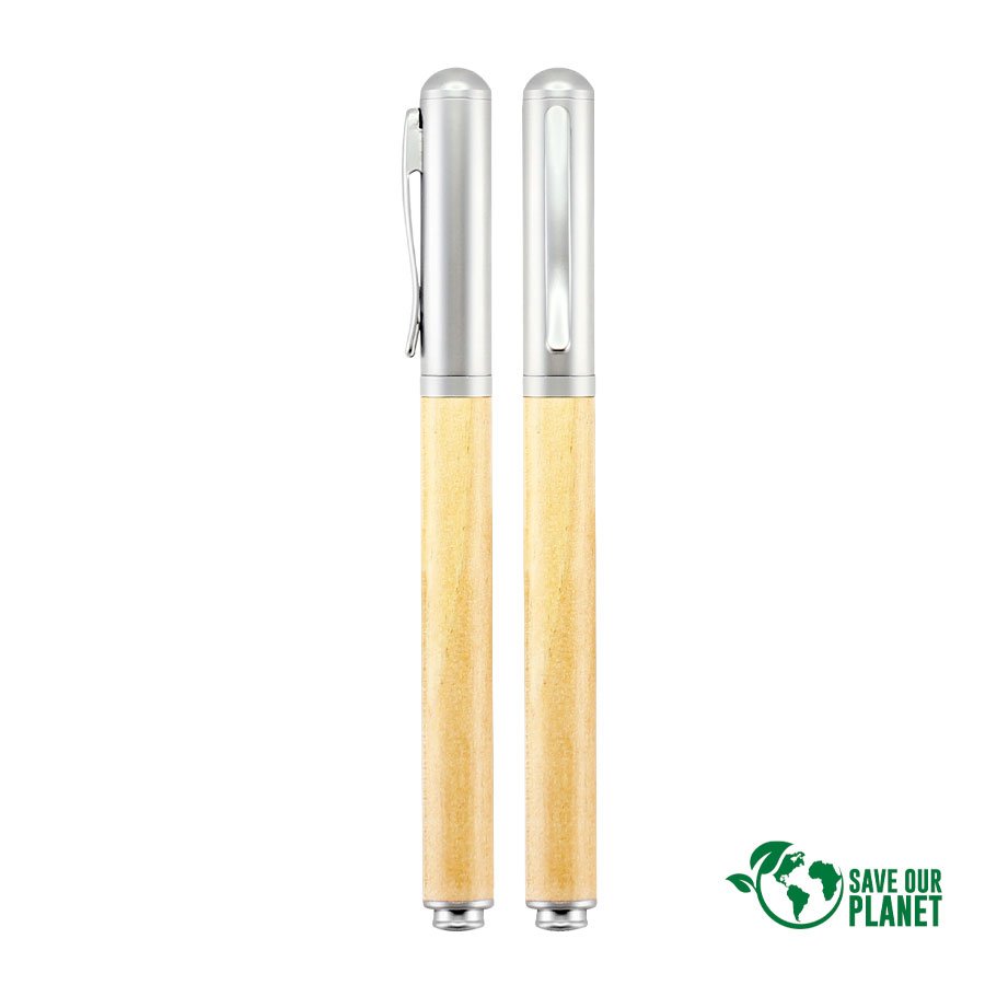 Roller Pen Bamboo y Metal — foto 2