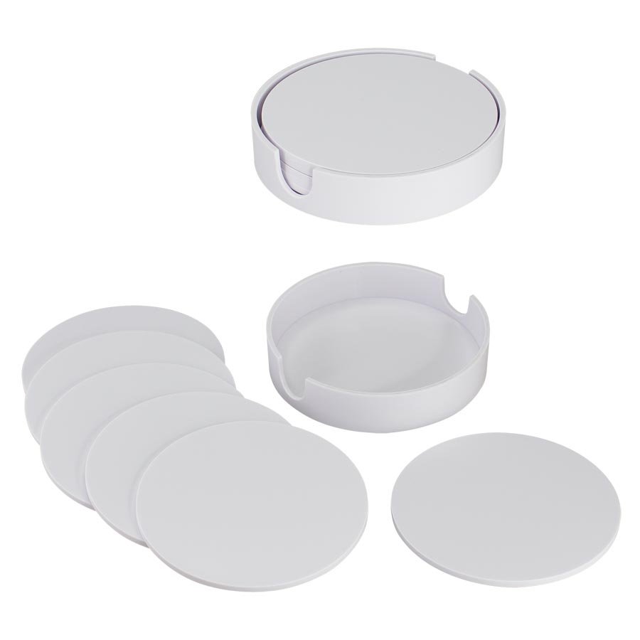 Set de Posavasos Plásticos Redondos — foto 3