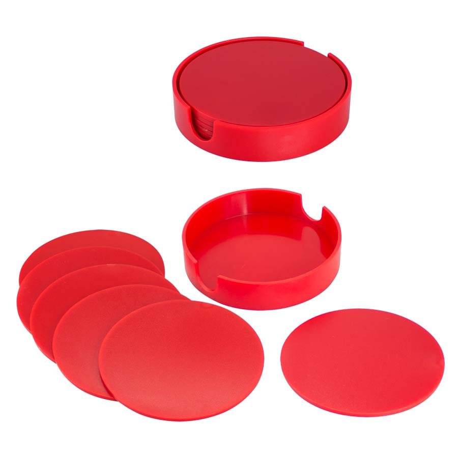 Set de Posavasos Plásticos Redondos — foto 5