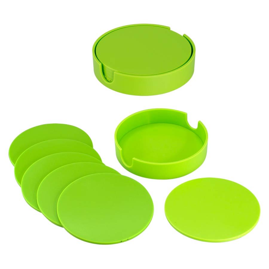 Set de Posavasos Plásticos Redondos — foto 8