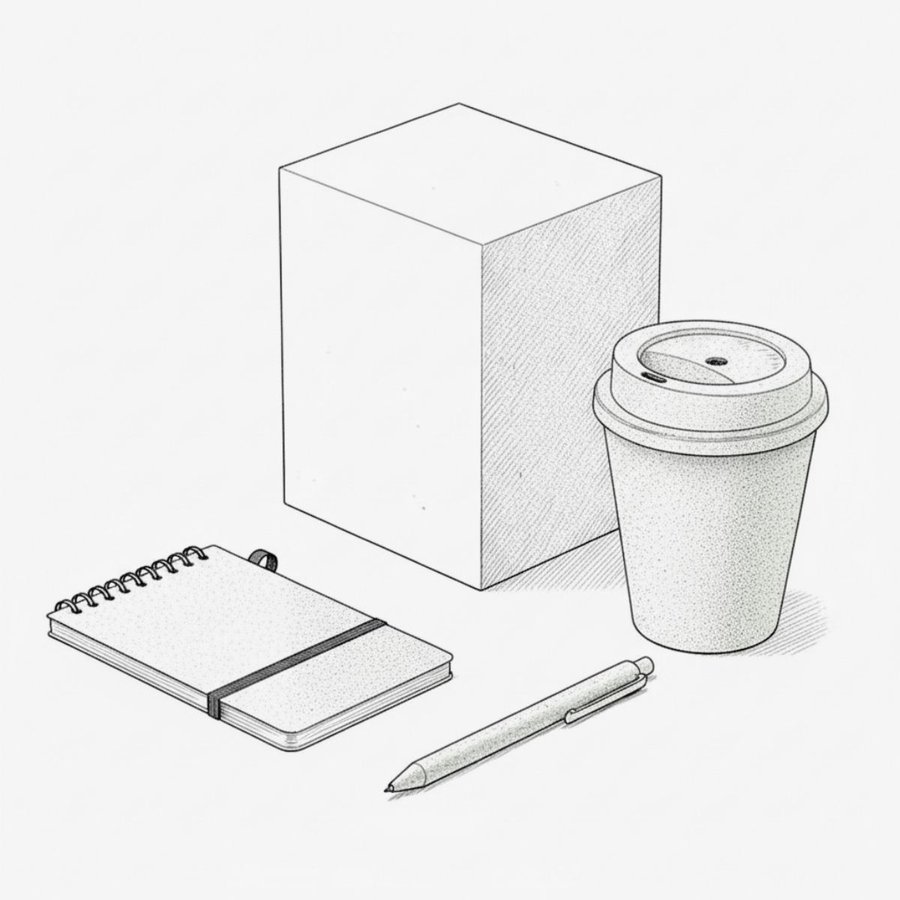 Set KAUAI: Mug, Libreta A6, Bolígrafo y Caja — foto 14
