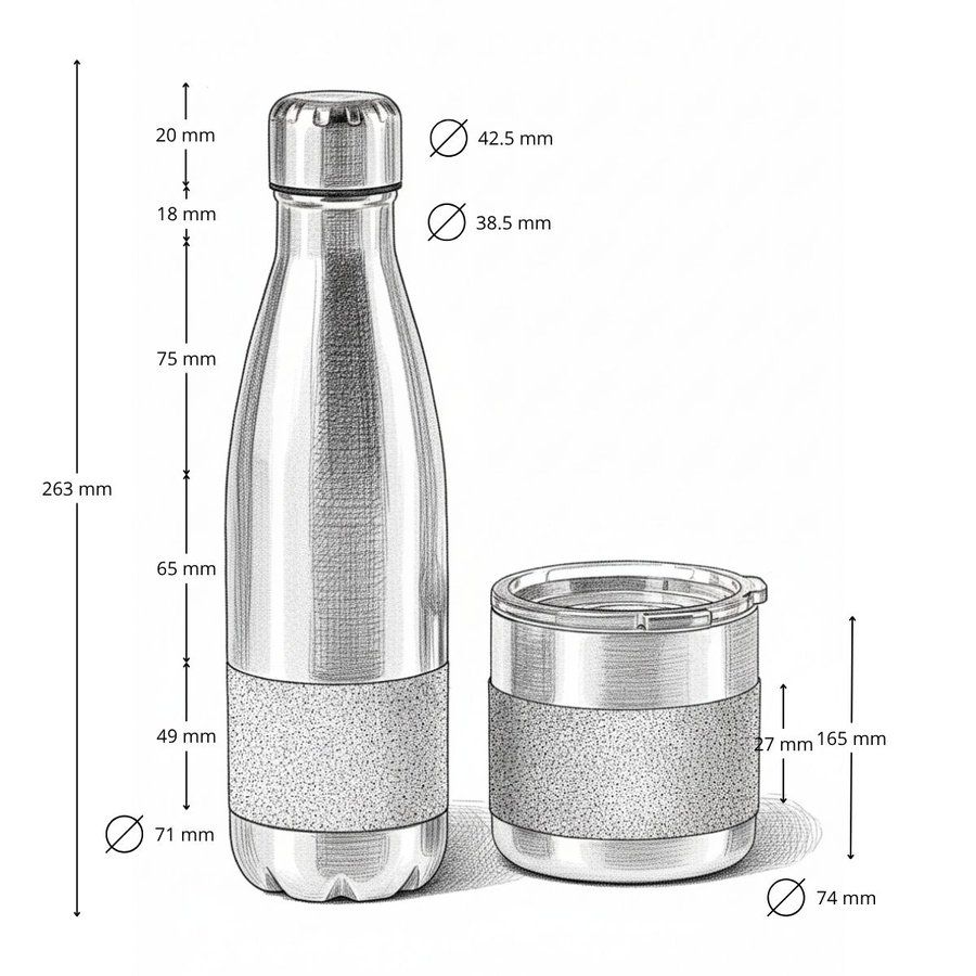 Set NARA: Botella y Mug Eco — foto 7