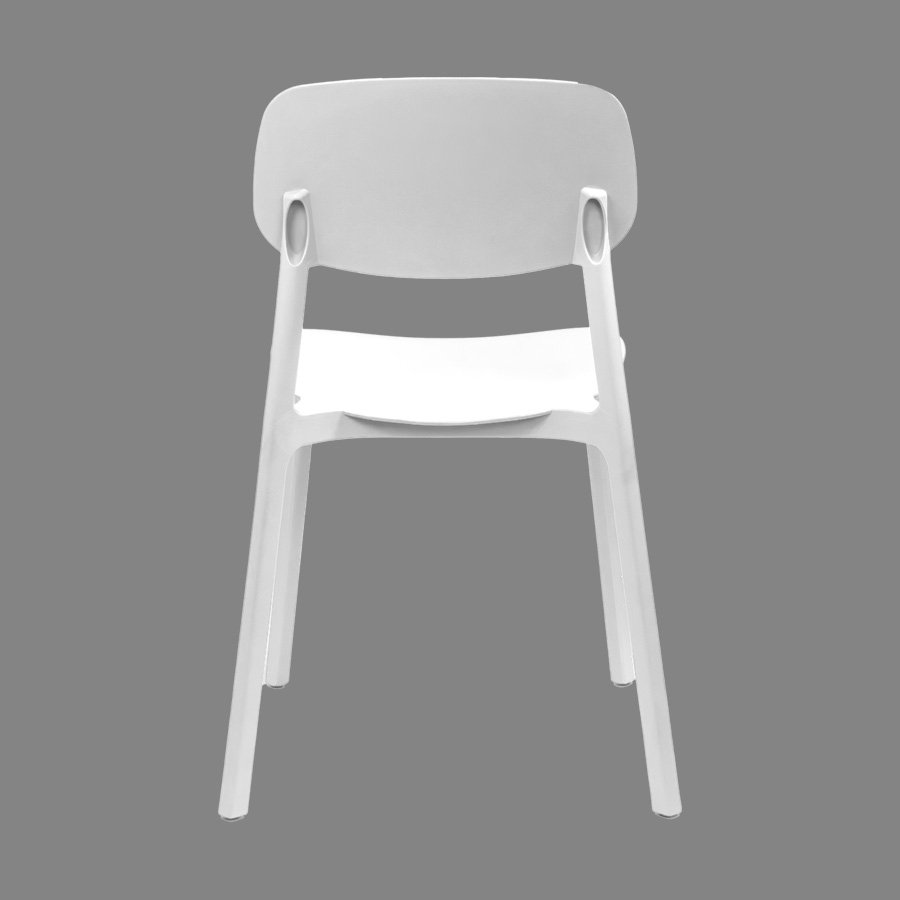 Silla apilable de plástico rígido "MARVIN" — foto 3