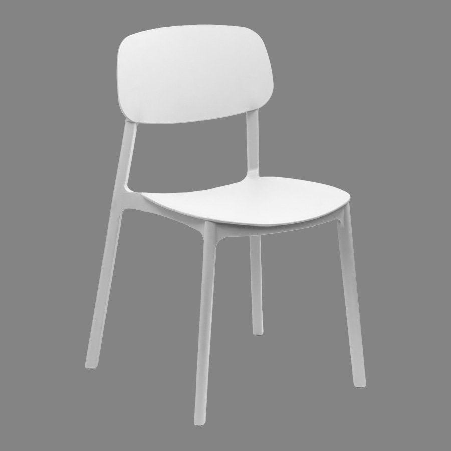 Silla apilable de plástico rígido "MARVIN" — foto 4