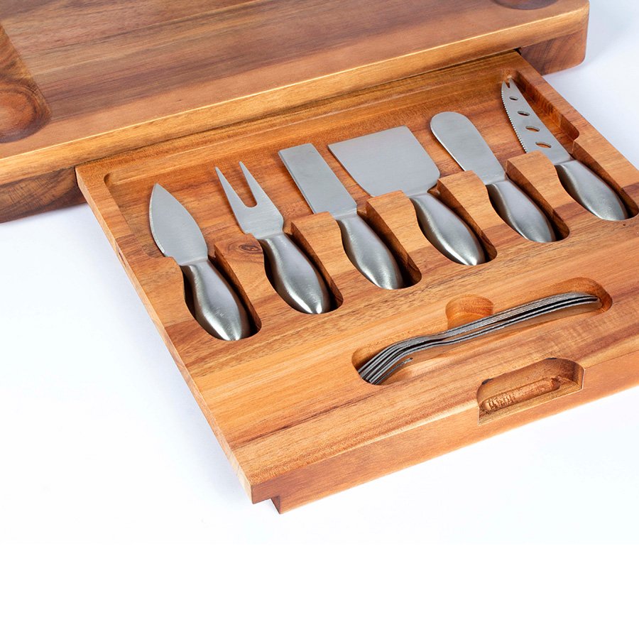 Tabla de Quesos con 12 Herramientas — foto 4