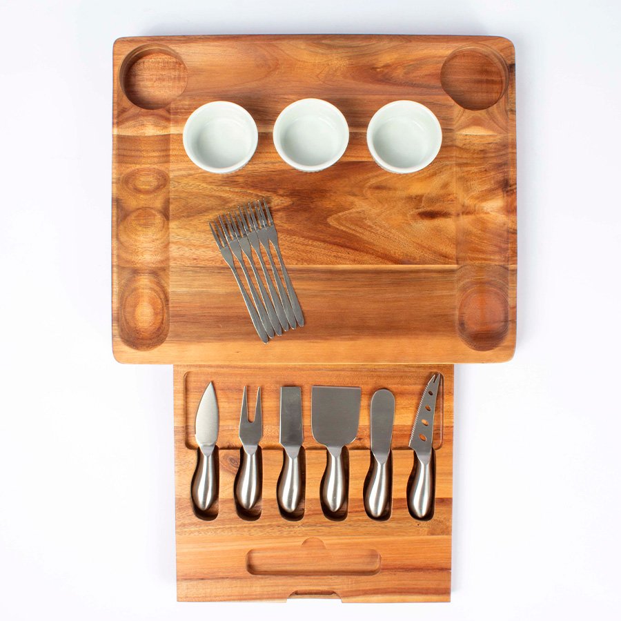 Tabla de Quesos con 12 Herramientas — foto 5