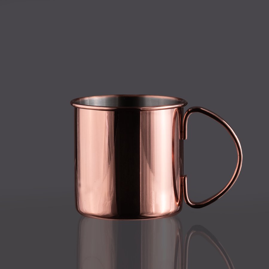Tazón metálico Encobrizado "COPPER" 1/2 L — foto 2