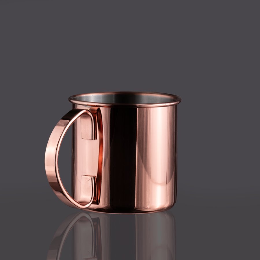 Tazón metálico Encobrizado "COPPER" 1/2 L — foto 3