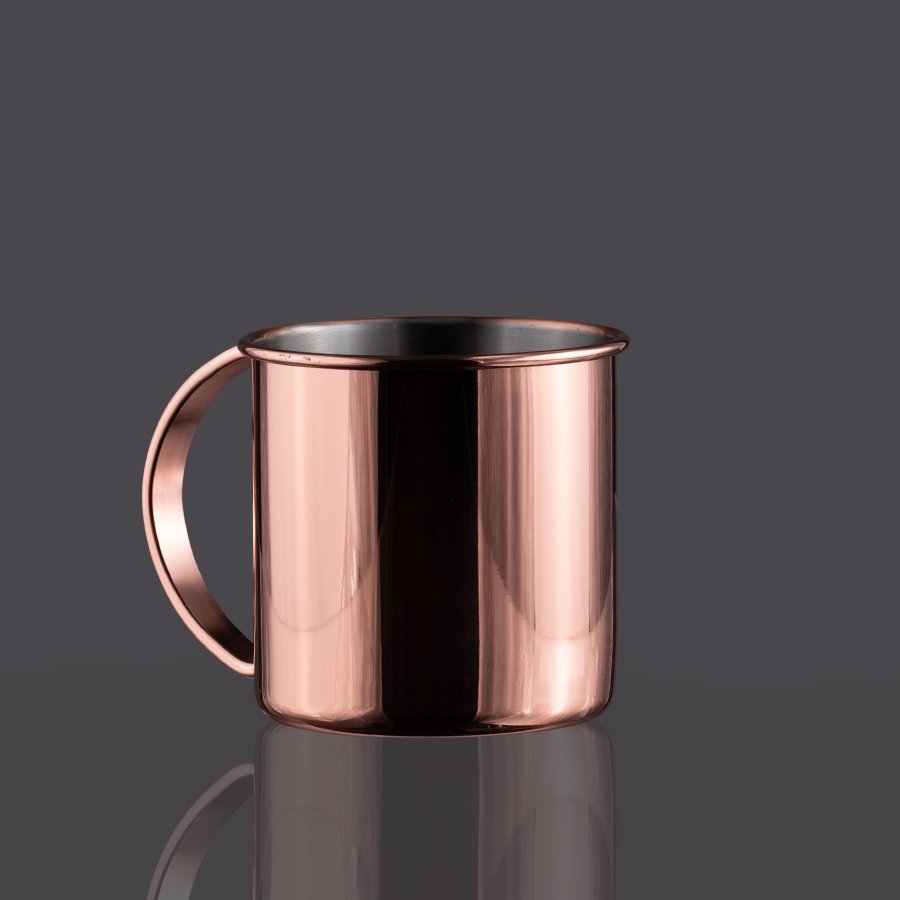 Tazón metálico Encobrizado "COPPER" 1/2 L — foto 4