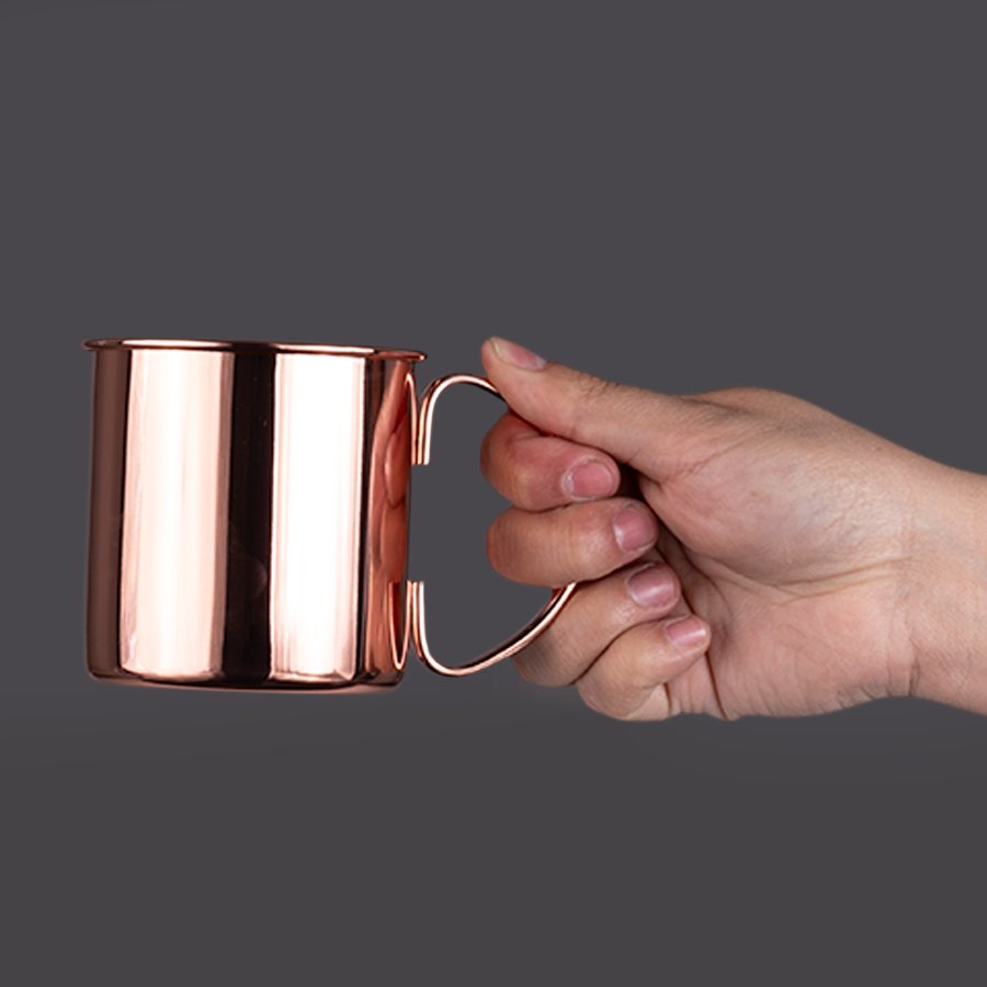 Tazón metálico Encobrizado "COPPER" 1/2 L — foto 8