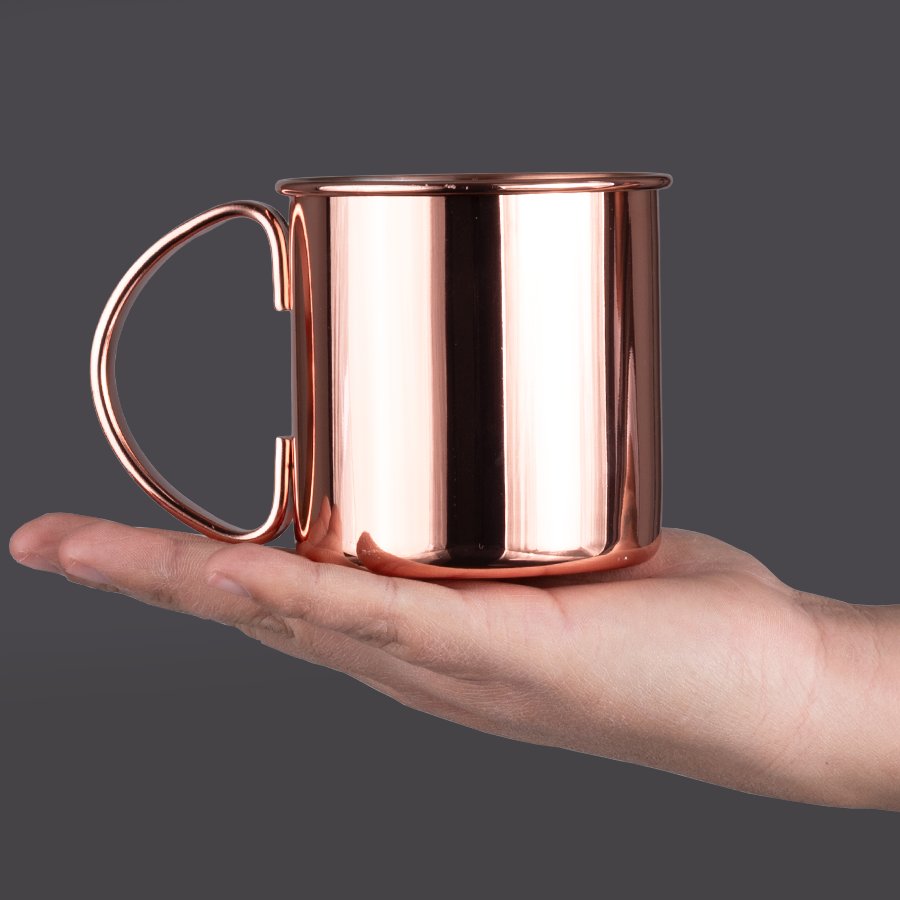 Tazón metálico Encobrizado "COPPER" 1/2 L — foto 9