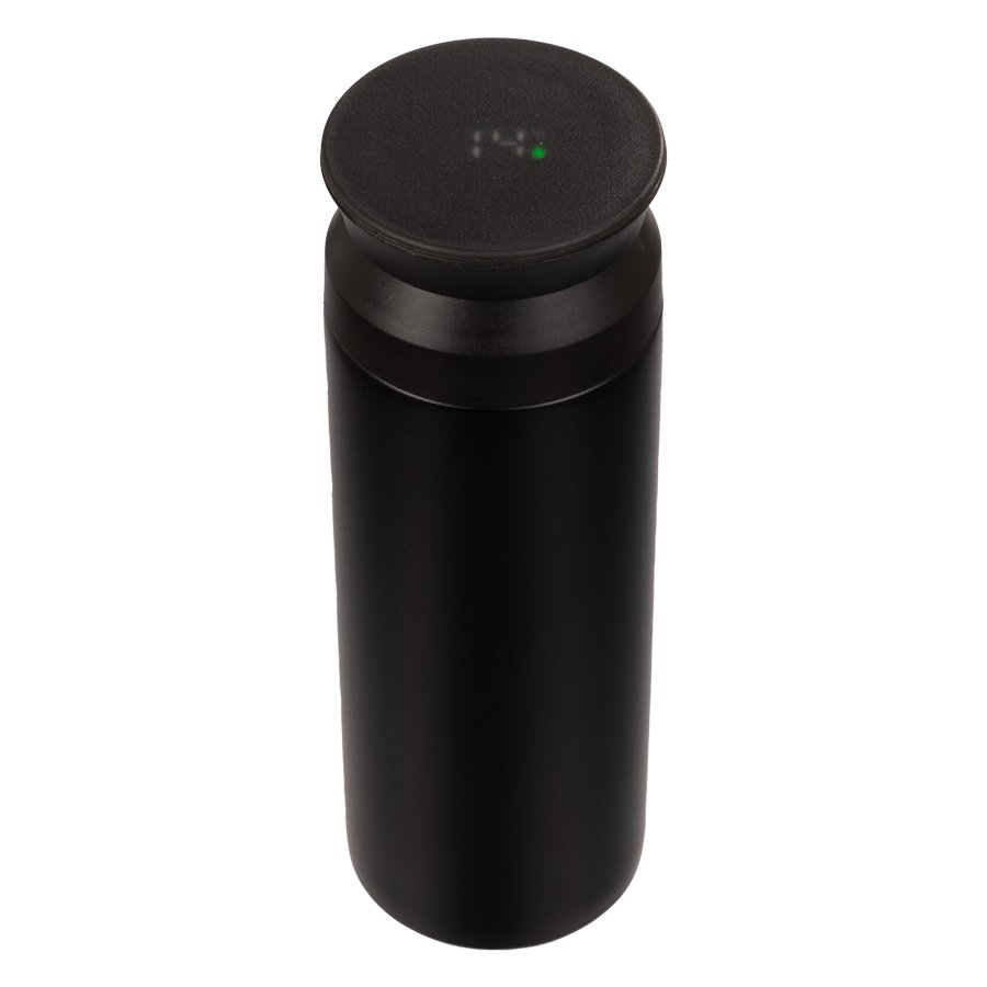Termo doble pared de acero, con termómetro digital "SMART LID", 480cc — foto 3
