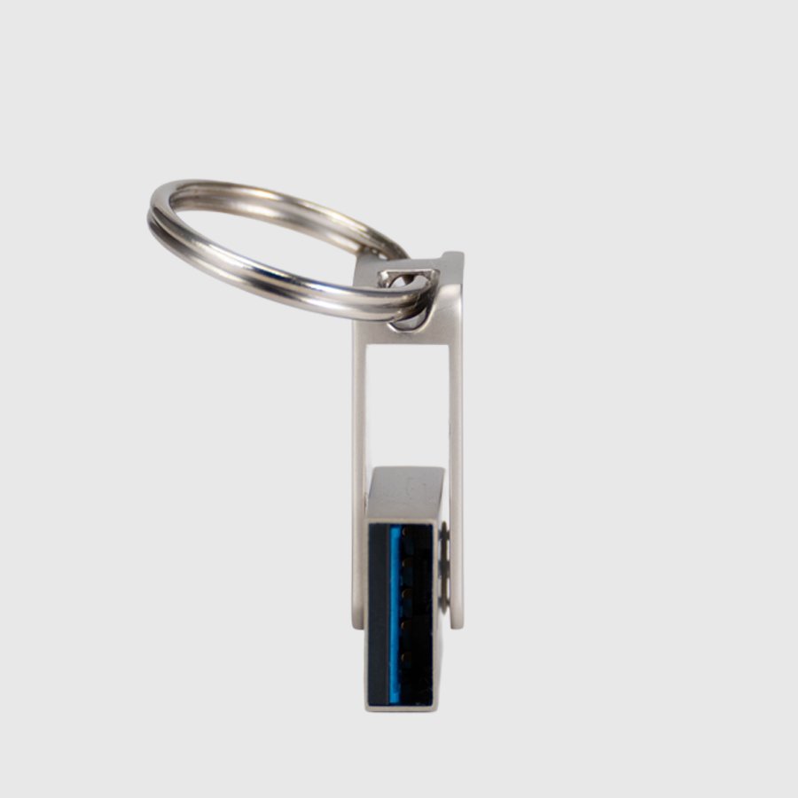 USB 3.0 Mini-Pendrive "Giro" de Acero inoxidable 16GB — foto 3