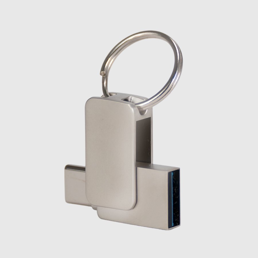 USB 3.0 Mini-Pendrive "Giro" de Acero inoxidable 16GB — foto 4