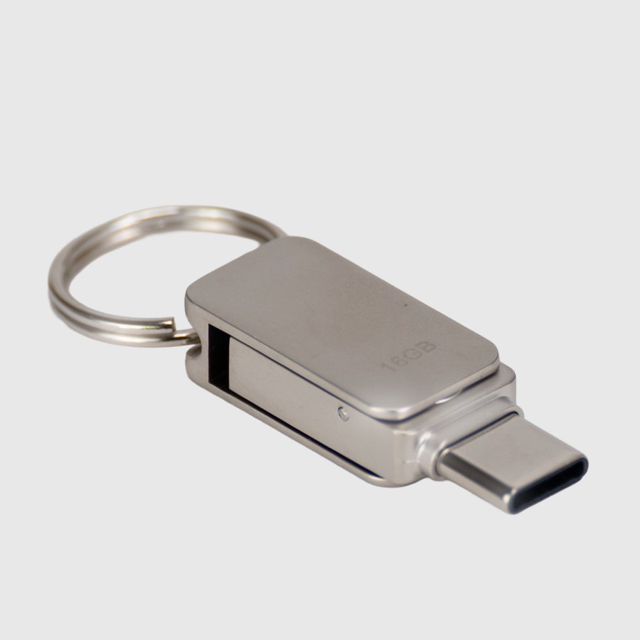 USB 3.0 Mini-Pendrive "Giro" de Acero inoxidable 16GB — foto 9