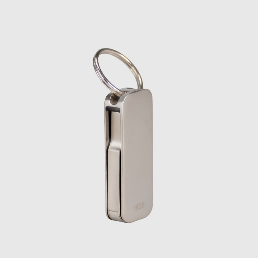 USB 3.0 Pendrive "Swivel" de Acero inoxidable 16GB — foto 3