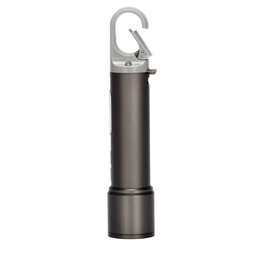 USB Linterna Táctica y lámpara recargable "HOOK" 15-en-1 — foto 18