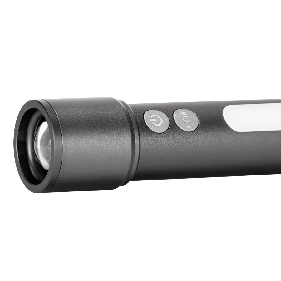 USB Linterna Táctica y lámpara recargable "HOOK" 15-en-1 — foto 4