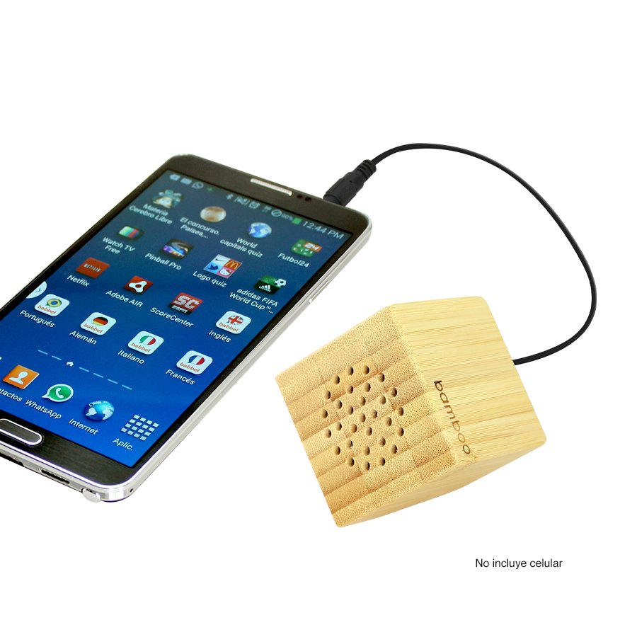 USB Parlante de Bamboo — foto 4