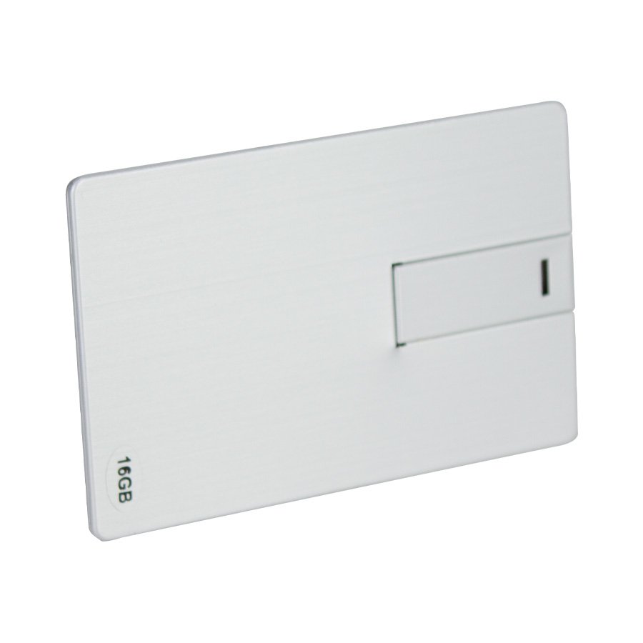 USB Pendrive 16GB Credit Card plateado. — foto 2