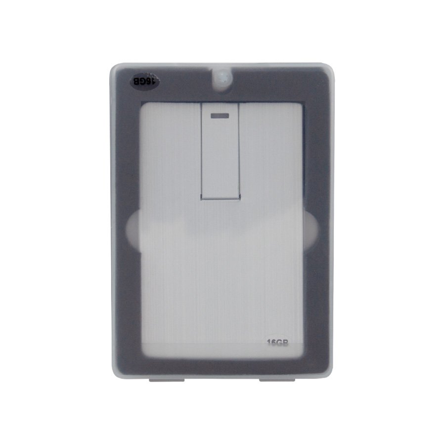 USB Pendrive 16GB Credit Card plateado. — foto 4