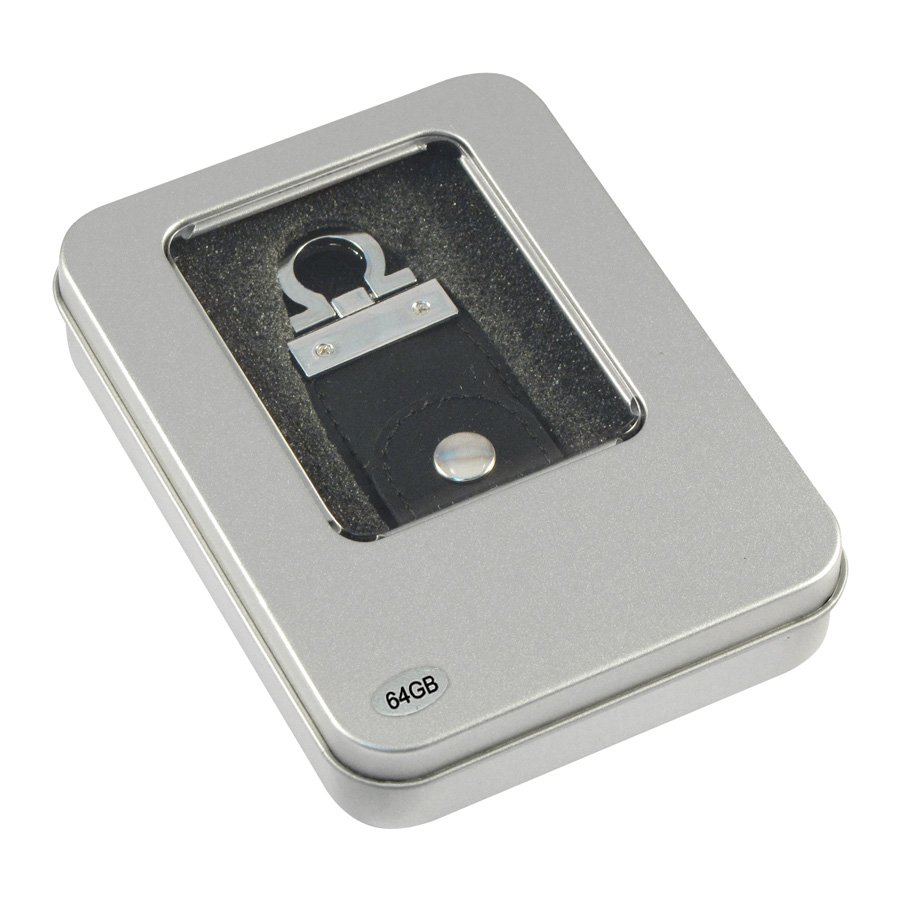 USB Pendrive 64GB Llavero de Eco-cuero — foto 4