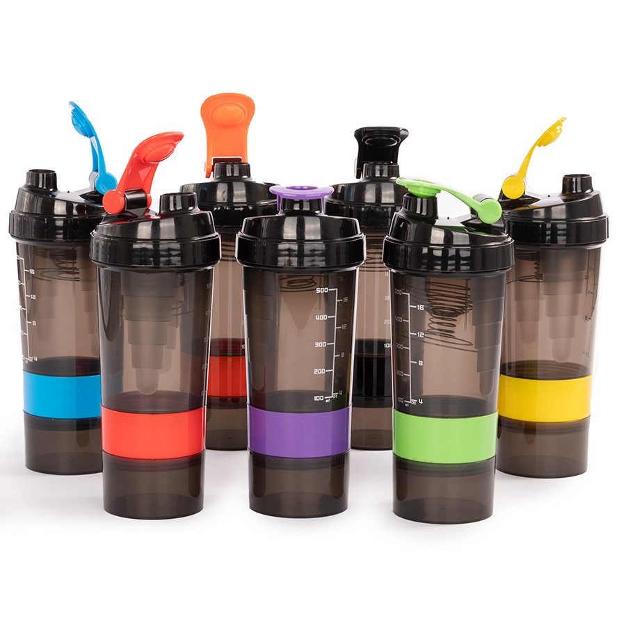 Vaso Gym para batidos proteína "SHAKE", con 4 compartimentos. — foto 2