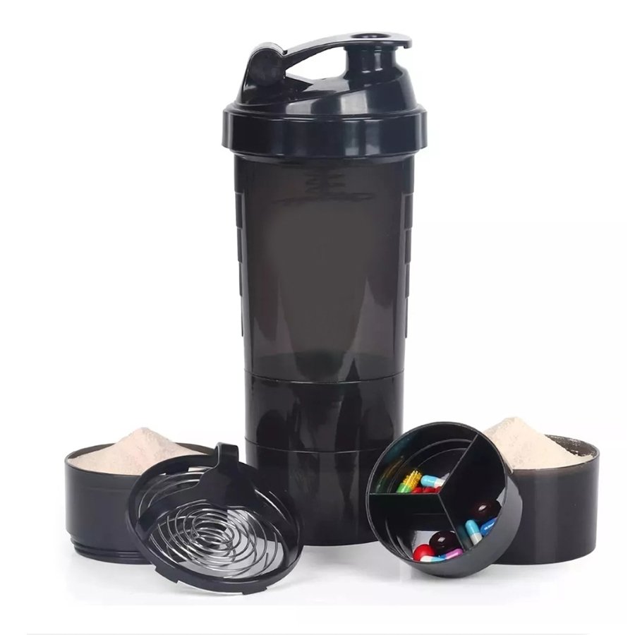 Vaso Gym para batidos proteína "SHAKE", con 4 compartimentos. — foto 34