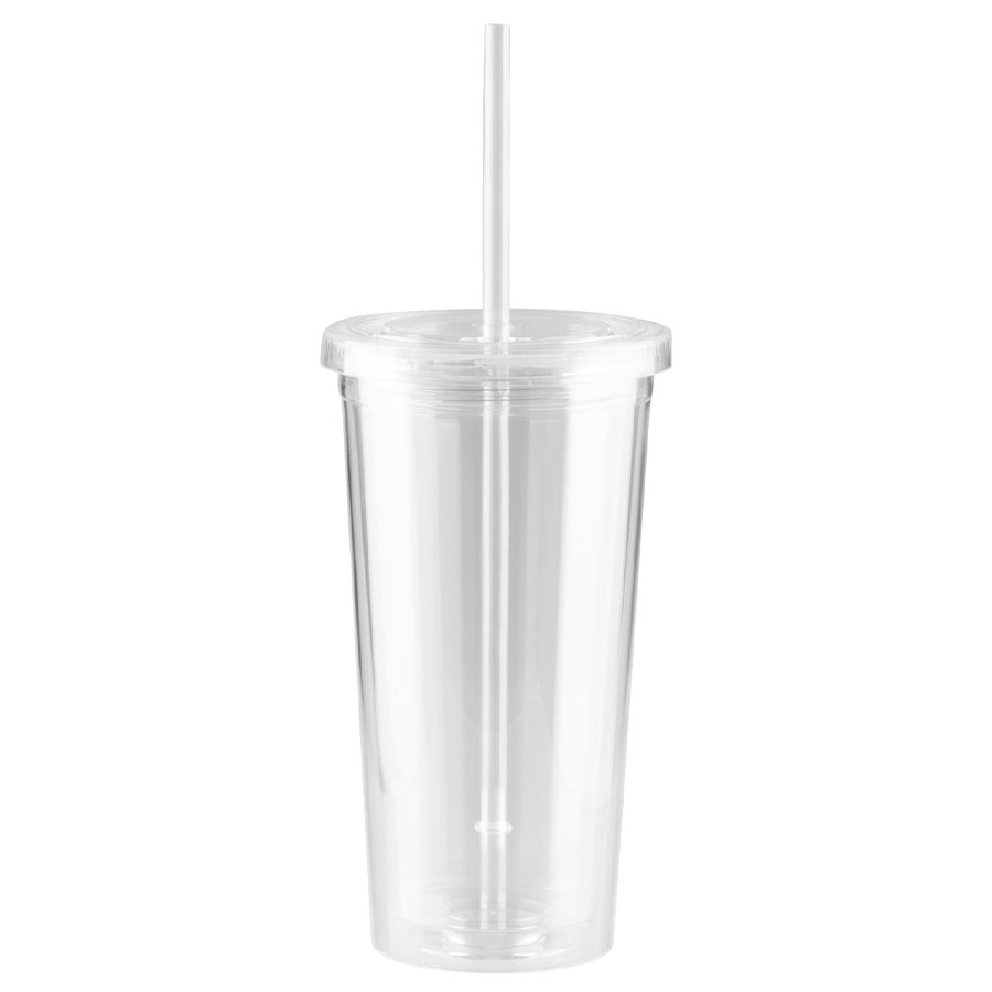 Vaso plástico doble pared aislante 600cc — foto 4