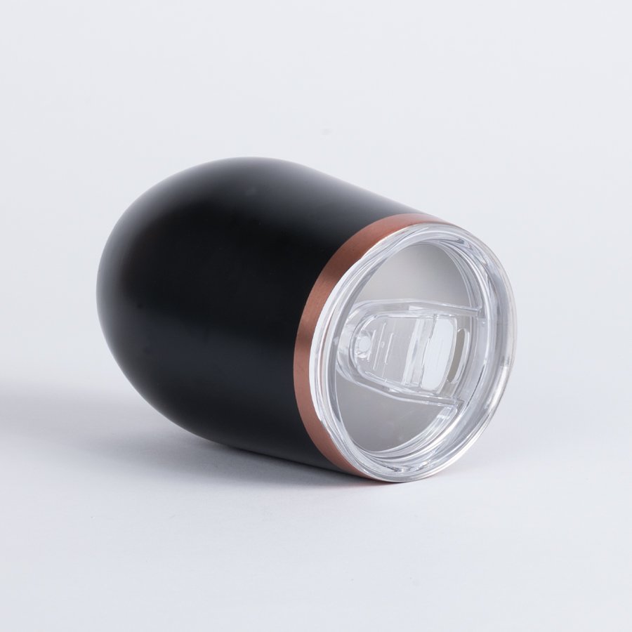 Vaso térmico negro/encobrizado "LEEDS" 350cc — foto 5