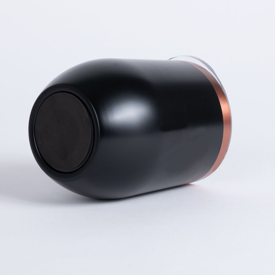 Vaso térmico negro/encobrizado "LEEDS" 350cc — foto 6