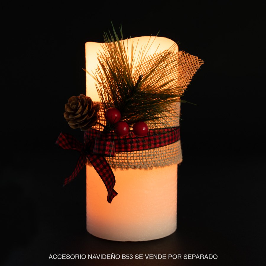Vela LED 15x7.3cm — foto 3
